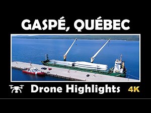⚜️ Stunning 4K Drone Highlights of Gaspé, Québec | DJI Mini 2 | Coastal Beauty! 🇨🇦