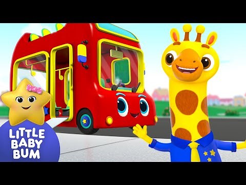 Hey! Hello! Mr. Bus Driver ⭐ Bus Song Play Time! | Little Baby Bum