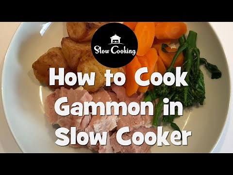 How to Cook Gammon in the Slow Cooker