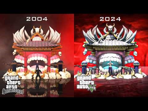 GTA 5 vs. GTA San | Ryomen Sukuna Mod Comparison
