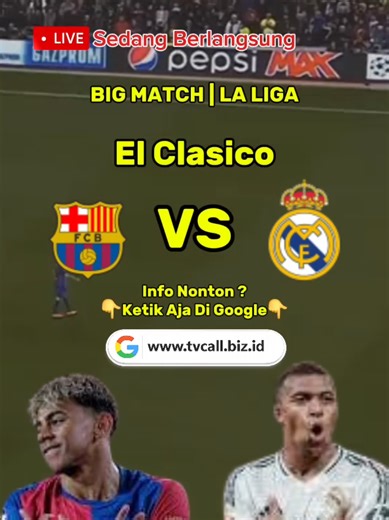 Barcelona vs Real Madrid Live Streaming 2026
