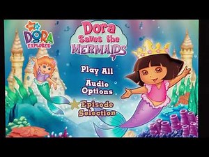 Nick Jr Dora The Explorer Dora Saves The Mermaids DVD Menu Walkthrough 🎬🇦🇺
