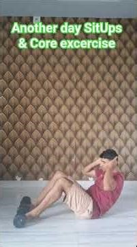 #situps #fitness #fitnessroutine #dailyworkout #coreworkout