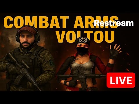 || COMBAT ARMS || LIVE #7 || !PIX || LIVE DA MADRUGADA, CORUJAO !