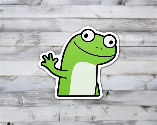 Lizard Meme Vinyl Sticker - Funny Tik Tok Instagram Decal - Etsy