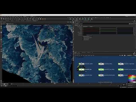 Houdini Water FX | Stormy Seas | 4 | Main Whitewater Simulation