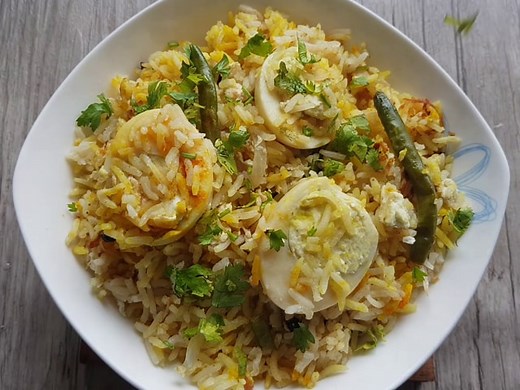 How To Make Egg Biryani | Easy Egg Biryani Recipe Videos