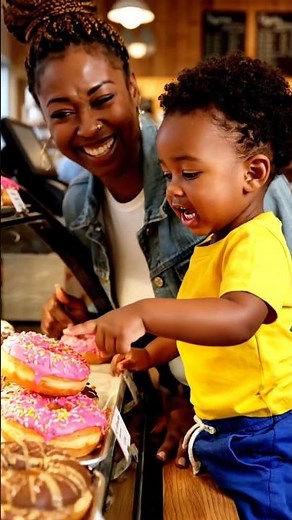 Baby Says “Mama I Want Pink Donuts!” | Cute Baby Sweet Craving Moment #funny #baby #cute