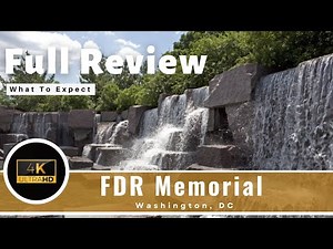 Visiting the FDR Memorial in D.C. - What to Expect - Travel Vlog