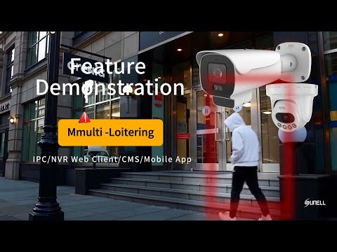 🔍 Sunell AI Camera | Multi-Loitering Detection in Action
