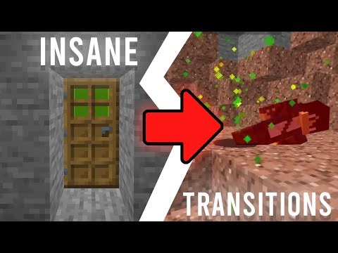 How To Make Insane Transitions For Your Minecraft Videos