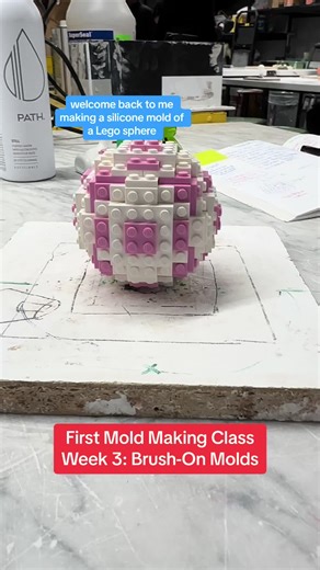 Learning Mold Making Techniques with Lego Spheres
