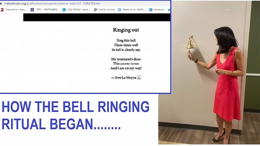 Ring the bell! How the bell-ringing ritual for cancer patients began