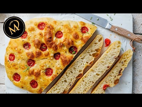 Luftiges und aromatisches Focaccia à la Paa - italienisches Fladenbrot