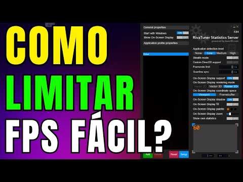 Como limitar o FPS do jogo com RivaTuner | Guia Completo