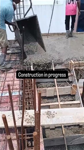 How reinforced concrete slabs are built. #construction