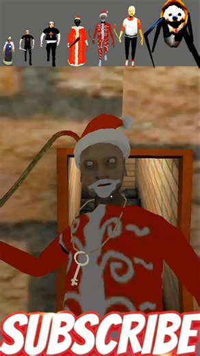 Babcia 2 The Twins Evil Nun Mod and Ice Scream 7 || Funny Granny's Spider Bob or Buck 😠😠 #shorts