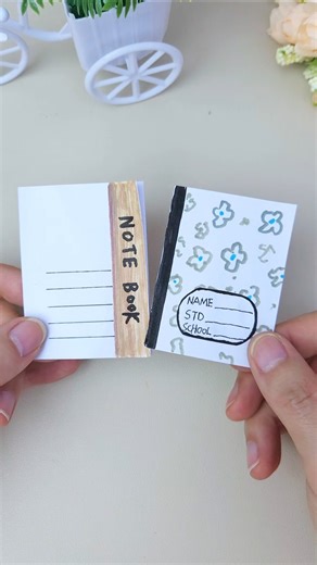 Mini Notepad #diy #homemadepapercraft #craft #shorts