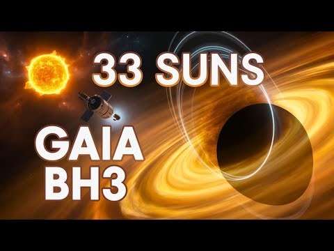 Astronomers Discover Gaia BH3: The Largest Stellar Black Hole in the Milky Way! 🌌
