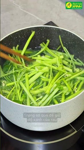 Cách làm RAU MUỐNG XÀO TỎI siêu đơn giản, ai cũng làm được