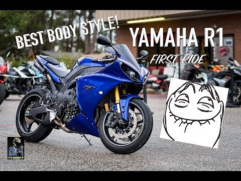 BEST BODY STYLE? 2012 Yamaha R1 **First Ride**
