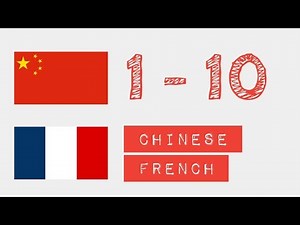 Nombres de 1 à 10 - Chinois - Français
