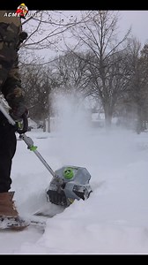 1.8K views · 14 reactions | Experience power beyond belief with the EGO POWER+ Snow Shovel Attachment for Multi Head System, which features 25’ directional throwing, and clears paths 12” wide making it great for sidewalks, driveways and decks. Clear 6” of snow on a 4-car driveway with the 4.0Ah ARC Lithium Battery! Shop now: https://www.acmetools.com/ego-power-multi-head-snow-shovel-kit-mss1203/195532100288.html | Acme Tools | Facebook