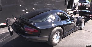This Dodge Viper is the fastest rear-drive car in the half mile