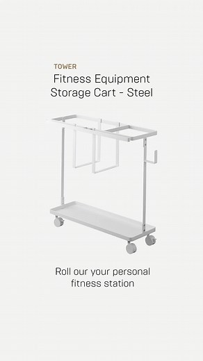 Fitness Equipment Storage Cart for Your Home Gym