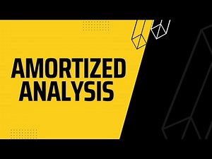 Amortized analysis in Arabic (Aggregate Method | Accounting Method | Potential Method) شرح بالعربي