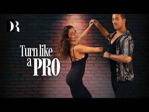 Double Turn | Salsa Turns and Spins for Beginner | by Daniel Rosas & Ana Paula