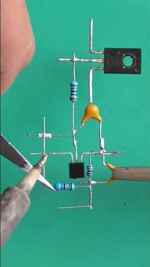 Reed Switch Sensor Circuit #electronic #diy #ideas