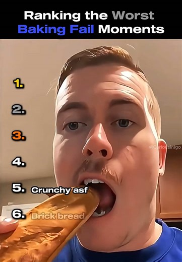 Ranking the Worst Baking Fail Moments #ranking #funny #bakingfail #memes #fyp