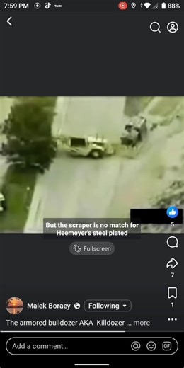 Heemeyers Kill Dozer Vs Giant Road Scraper