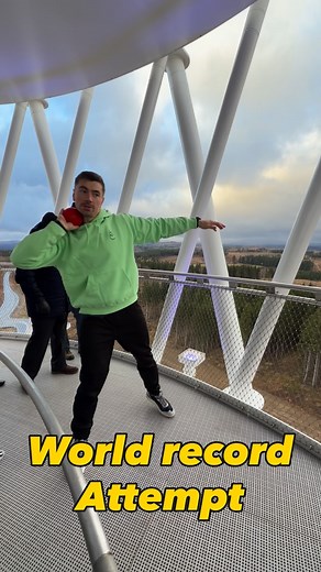 120K views · 749 reactions | World record alert!  Today, I achieved the world’s longest shot put from a 77-meter-high tower. If you want to know the result, watch the video until the end. We will see at 31.01.2026 at @nordhausen.indoor #shotput #record #fun #sport #athletics | David Storl | Facebook