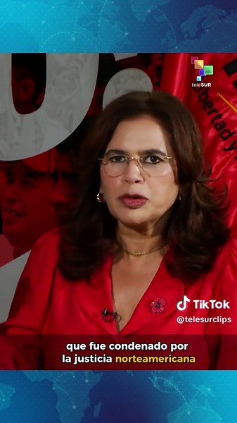 "Es un golpe electoral en curso" La candidata presidencial del Partido...