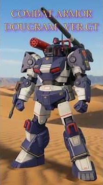 1/72 COMBAT ARMOR DOUGRAM VER.GT Completion！ #太陽の牙ダグラム #dougram #マックスファクトリー #MaxFactory #プラモデル