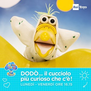 Caro #dodó lo sappiamo che sei un cucciolo curioso! Oggi peró ti sei superato! Oggi sará una giornata da vero.. re dell' #alberoazzurro! Segui la puntata oggi alle 16.15 su #raiyoyo o su #Raiplay!😎 Andrea Beltramo e Laura Carusino vi aspettano dal lun al ven alle 16.15 #lalberoazzurro | Rai_Yoyo