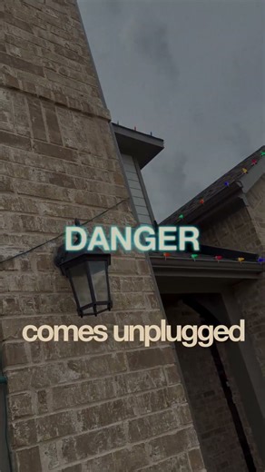 How NOT to Run Christmas Light Wires (Safety & Looks Matter)