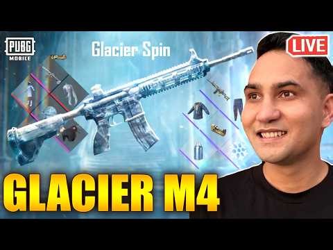 GLACIER M416 LUCKY SPIN BGMI | S29 ULTIMATE RANK PUSH PUBG MOBILE