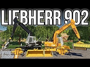 NEW MODS FS19! Excavator Liebherr Pack Is Here!