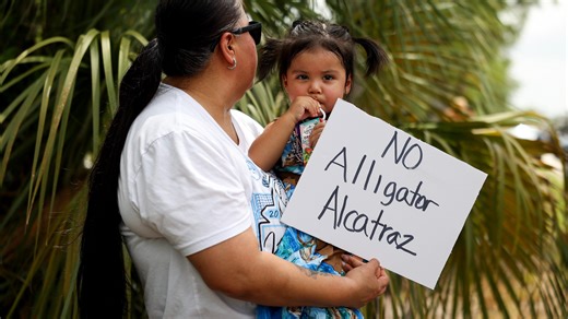 Florida's Alligator Alcatraz violates detainee rights, judge finds