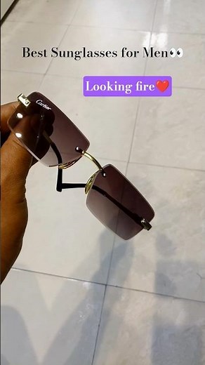 Rich Boy Shades 🔥😎| Best Sunglasses for Men under 300 |Cartier Glasses #shorts