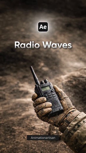 Akash Negi | Motion Designer | Tutorials | Learn how to create cool radio wave effects using CC Radio Waves in After Effects 📻✨ . . . . . In this quick tutorial, I show you how to... | Instagram