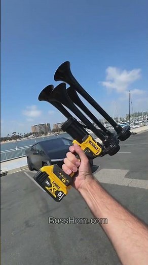 DeWalt Train Horn - The Viral Portable Air Horn Everyone's Buying