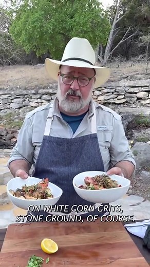 13K views · 406 reactions | One of my favorite recipes from Wild Game Kitchen last season, this Shrimp and Grits includes head on shrimp and foraged wild mushrooms cooked with butter, sherry and rosemary. Full written recipe is up on stories and available at the link in my bio. You can catch up on the last two seasons of Wild Game Kitchen by signing up for @frndlytv for as low as $6.99 a month! Try it free today. | Andrew Zimmern | Facebook