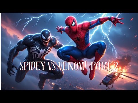 Spider-Man vs Venom: INSANE Helicopter Explosion!