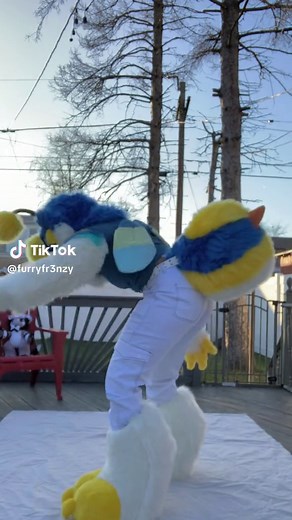 Creative Bee Fursuit Edit with Dewey the Furry | Furry Fandom Fun