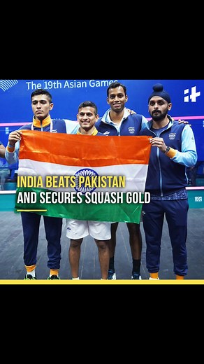 32K views · 282 reactions | Asian Games 2023: India Beats Pakistan and Secures Squash Gold | Indiatimes | Facebook