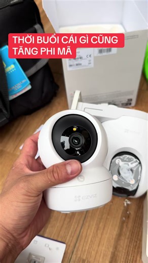 Thời buổi giá mặt hàng nào cũng tăng phi mã, khách vẫn thương là đc rồi #xuhuong #dangtiencamera #camera360 #camera #ezviz